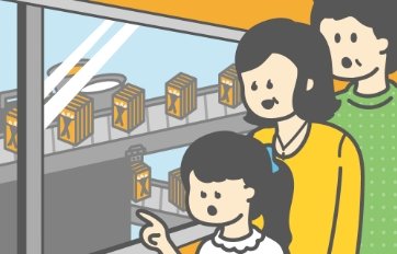 オンライン上で会社や仕事のことを社員の⽅から教えていただき、学ぶことができます。