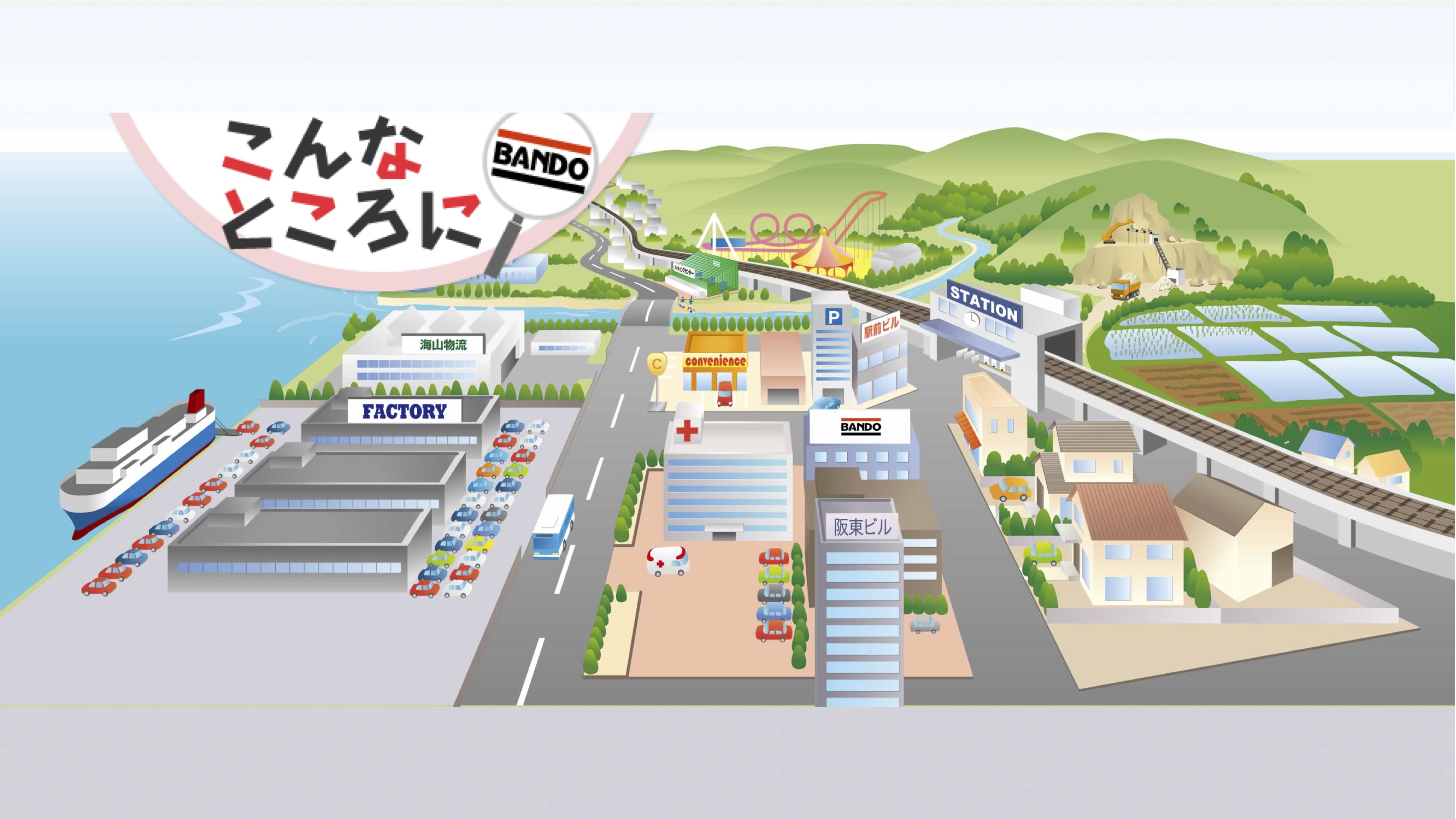 【知識情報】バンドー化学株式会社　こんなところにバンドー thumbnail